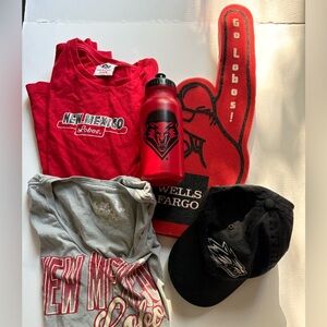 New Mexico Lobos Apparel and Accessories Set